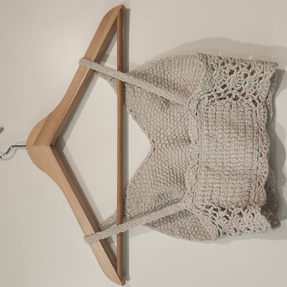 Hollister beige crochet‎ women's - Picture 3 of 3
